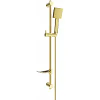 Mexen Ensemble de douche coulissante DF45, or (785454582-50)