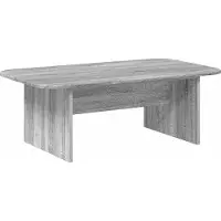 vidaXL Table basse gris Sonoma 93 x 53 x 33 cm Bois composite