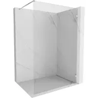Mexen Lunar cloison de douche Walk-in droite 150 x 200 cm, transparent 8 mm, chrome - 830-150-000-01-00-P