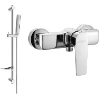 Mexen Lynx DF72 mitigeur de douche avec accessoires, chrome (74594DF72-00)