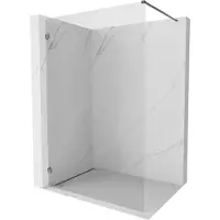 Mexen Lunar paroi de douche Walk-in gauche 110 x 200 cm, transparent 8 mm, gun metal - 830-110-000-95-00-L