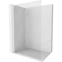 Mexen Kioto-X L paroi de douche Walk-in 70 x 200 cm, transparent 10 mm, blanc - 800-070-107-20-00-X