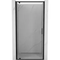 Mexen Exo porte de douche pivotante 95 cm, transparent, noir - 8181-095-000-70-00