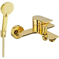 Mexen Alexa SET mitigeur bain avec accessoires R40, or (7123R40-50)