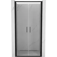 Mexen Exo 80cm Noir Transparent Porte de douche inclinable