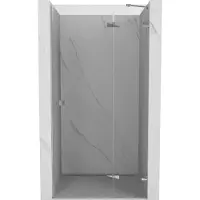 Mexen Lunar porte de douche battante droite 105 cm, transparent, chrome - 834-105-000-01-00-P