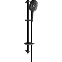 Mexen Non CB22 Ensemble de douche coulissante, noir (785224584-70)