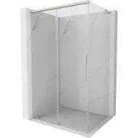 Mexen Rox L cabine de douche coulissante 115 x 110 cm, transparent, nickel brossé - 8C2L-115-110-97-00