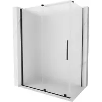Mexen Velar douche coulissante 150 x 90 cm, mat, noir - 871-150-090-31-70