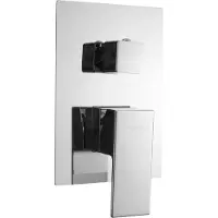 Mexen Uno Mélangeur sur colonne pour bain/douche DR02, chromé (71435-00)