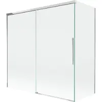 Mexen Rox Paroi de douche, à 2 volets, 160 + 75 x 150 cm, transparent, chrome - 8C9-160-075-01-00