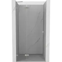Mexen Lunar porte de douche pivotante gauche 105 cm, transparent, nickel brossé - 834-105-000-97-00-L