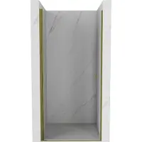 Mexen Pretoria Porte de douche pivotante 70 cm, transparente, or - 852-070-000-50-00