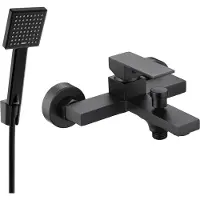 Mexen Uno R45 Mélangeur bain avec accessoires, noir (7143R45-70)