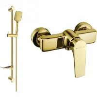 Mexen Robinet de douche Lynx DF62 avec accessoires, or (74594DF62-50)