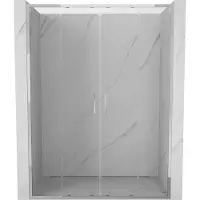 Mexen Exo Porte de douche 150 cm Chrome, verre trempé