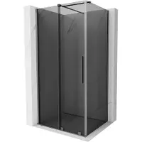 Mexen Velar cabine de douche coulissante 110 x 85 cm, graphite, gun metal - 871-110-085-41-95
