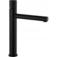 Mexen Elba One basin mixer, tall, black (74111-70)