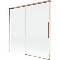 Mexen Rox Baignoire Paravent à 2 panneaux coulissants 100 x 150 cm, transparent, chrome - 8C9-100-003-01-00