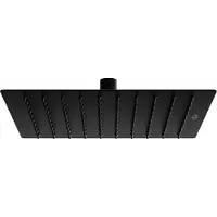 Mexen Slim rain 25x25 cm noir (79125-70)