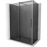 Mexen Velar cabine de douche coulissante 160 x 80 cm, graphite, gun metal - 871-160-080-41-95