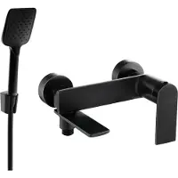Mexen Zero SET mitigeur de bain avec accessoires R62, noir (7113R62-70)