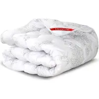 AIO Factory Couette 220x240 cm Couverture toute l'année microfibre antiallergique imprimée silicone
