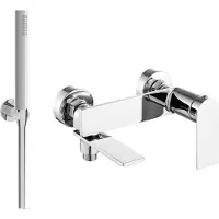 Mexen Zero SET mitigeur bain avec accessoires R70, chromé (7113R70-00)