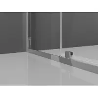 Mexen Exo cabine de douche pivotante 90 x 70 cm, transparent, chrome - 819-090-070-01-00