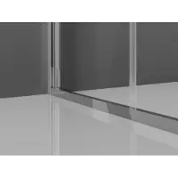 Mexen Exo cabine de douche pliante 70 x 70 cm, transparent, chrome - 816-070-070-01-00