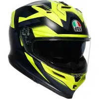 AGV K7 Glimpse casque intégral Mat/Noir/Jaune L unisex