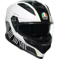 AGV K7 Super 46 casque intégral Noir/Doré S unisex