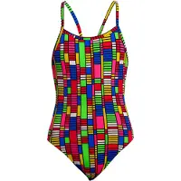 Funkita Single Strap Swimsuit Multicolore 10 Years Fille