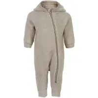 Mikk-Line Combinaison pour Poussette av. Capuche - Laine - Mélan - - 56 - Combinaison pour Poussette