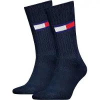 Tommy Hilfiger Chaussettes - 2 Pack - Dark Marine - - 39/42 - Chaussettes