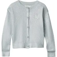 Calvin Klein Gilet - Tricoté - Coated - Argent - - 16 ans (176) - Gilet