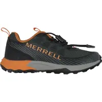Merrell Chaussures - Agility Peak - Olive/Black/Orange - - 30 - Chaussures