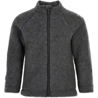 Mikk-Line Gilet - Laine - Anthracite Mélange - - 74 - Gilet