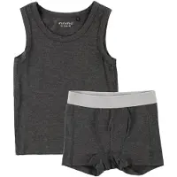 Minymo Sous-vêtements - Bambou - Gris Charbon - - 11 ans (146) - Sous-vêtements