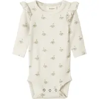 Lil´ Atelier Barboteuse / body 'NBFGavo' beige clair / olive