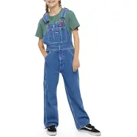 Dickies Denim Sleeveless Overall Bleu 14-15 Years / Regular Garçon