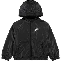 Nike Kids New Chevron Windrunner Jacket Noir 6-7 Years Enfants