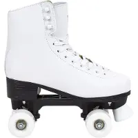 Roces Patins à Roulettes - Side-by-side Classic+ - Blanc - - 40 - Patins à Roulettes