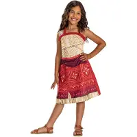 Disguise Moana/vaiana Classic Toddler Rouge 7-8 Years Enfants