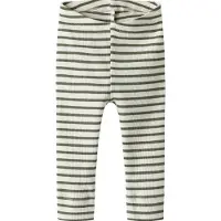 Name it Leggings 'NBNBANI' olive / blanc