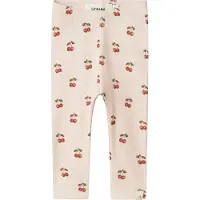 Lil´ Atelier Leggings 'NBFLAVO' olive / rose / rouge foncé