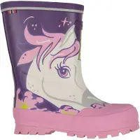 Viking Bottes en Caoutchouc - Jolly - Violet/Multi av. Licorne - - 35 - Bottes en Caoutchouc