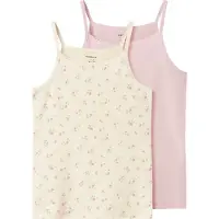 Name it Maillot de corps crème / vert / rose