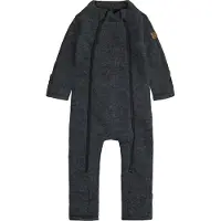 Mikk-Line Combinaison pour Poussette - Laine - Anthracite Mélang - - 3 ans (98) - Combinaison pour Poussette