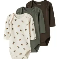 Name it Barboteuse / body beige / crème / marron / roseau